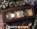 Custom Engraved Watch Box, Gift for Him, Personalized Watch Storage Case [WBX-0102]