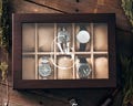 Custom Christmas Gift for him,Personalized Watch Storage,Custom Engraved Watch Box for Men, Watch Case, Personalized Gift for Him Husband