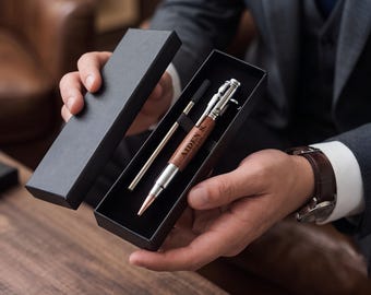 Rifle Pen Geschenk, personalisierte Bolt Action Pens, Abschlussgeschenke [PN01] [N]