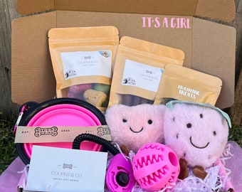 ITS A GIRL Dog Gift Box• gift hamper for DOGS