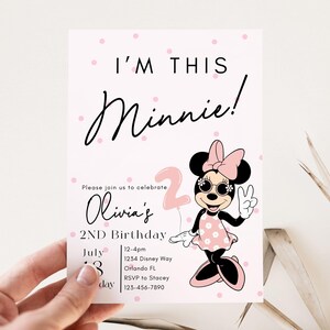 Girl Birthday Invite | Printable 2nd Birthday Invitation | Girl Birthday | 2nd Girl Birthday Invite | Girl Birthday Party