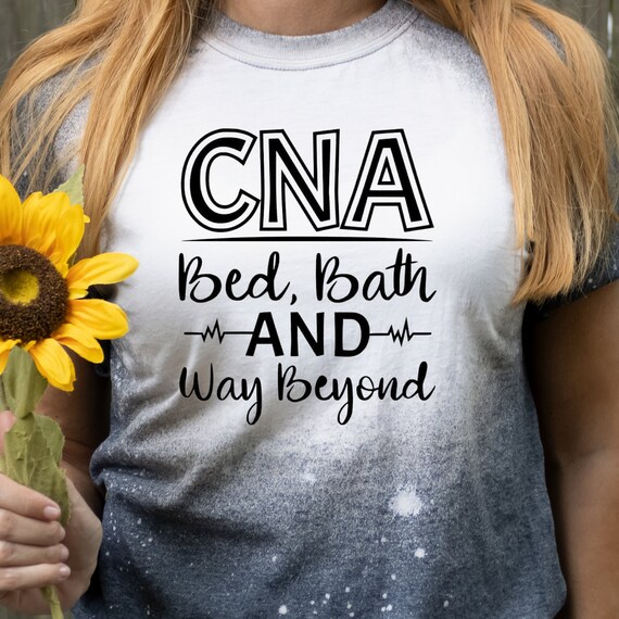 CNA Bed Bath and Way Beyond Sublimation Bleached Unisex Etsy