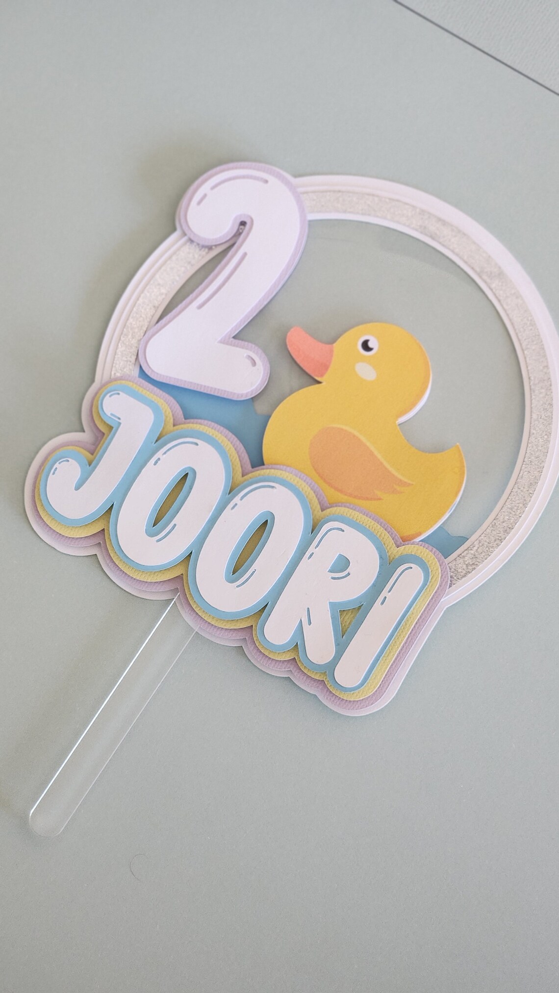 Personalized Cake Topper | Rubber Duck | Cake Topper | Rubber Duck ...