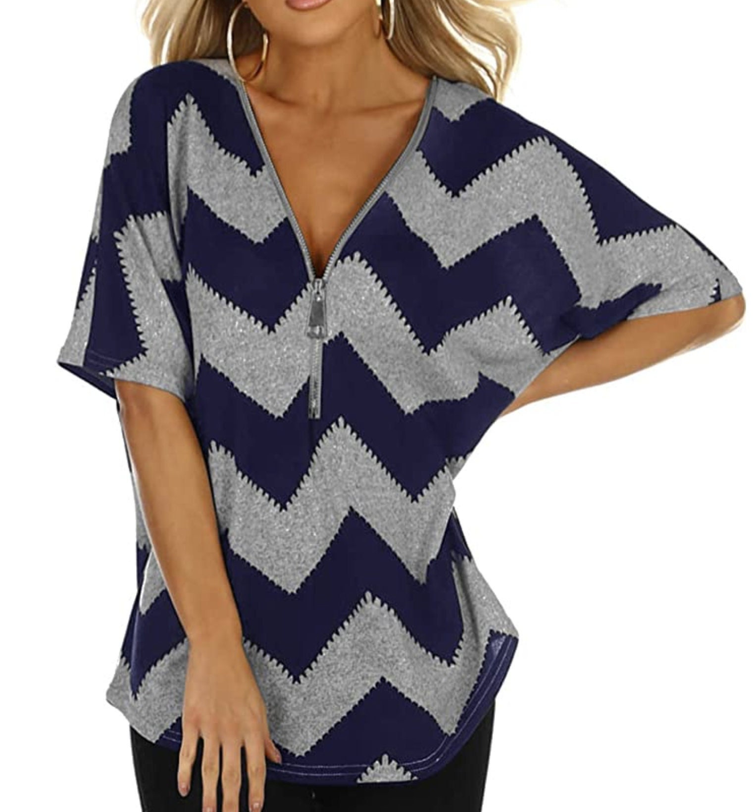 v neck womens tops
