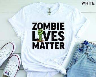 Zombie Lives Matter Graphic Tee, 7 Days to Die Inspired, Apocalypse Gamer Shirt