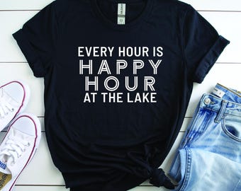Every Hour Lake Shirt, Vintage Life Cabin Tee