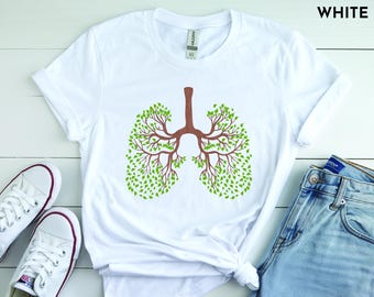 Tree Lungs Graphic T-Shirt | Nature Lover Gift