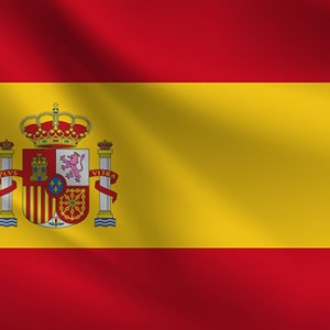 Flag Spain | Custom Made Personalized Flag | Individual Design | High-quality materials | Different Sizes | National Flag