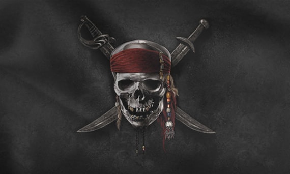 Flag Pirates of the Caribbean | Custom Made Personalized Flag