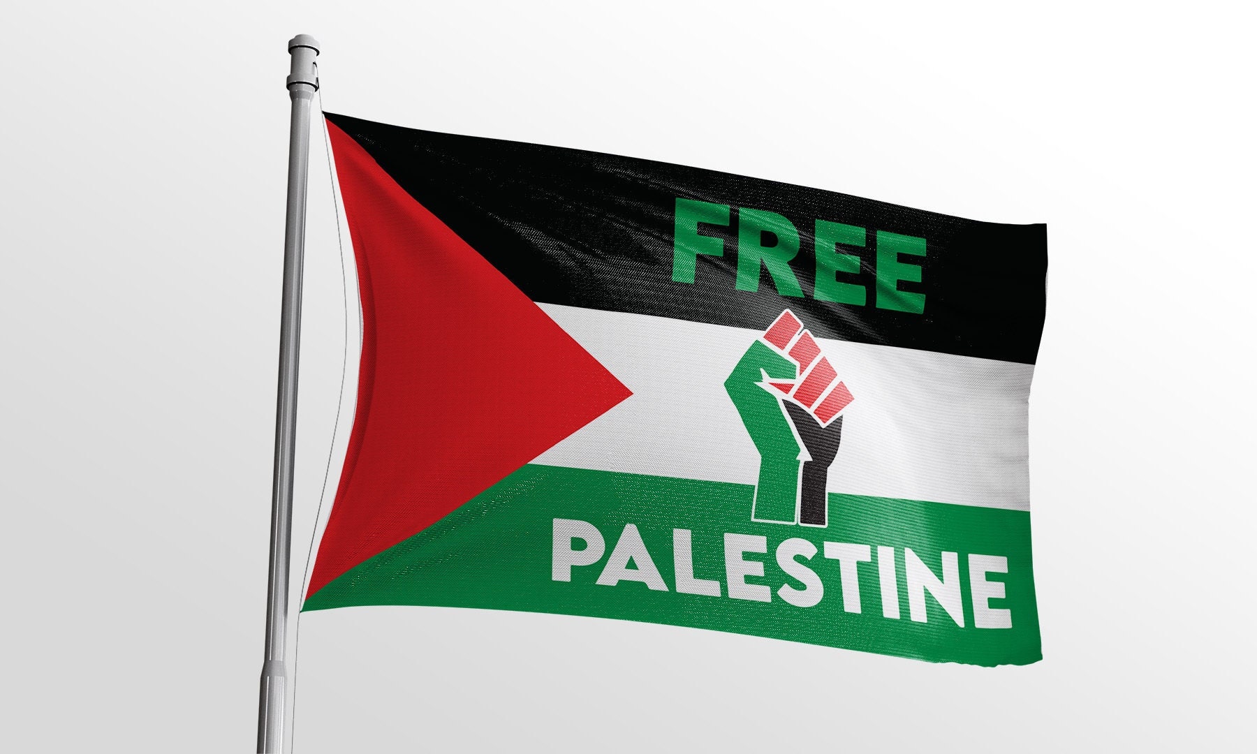 Pray For Palestine Freedom For Palestine 150 X 90cm Gaza