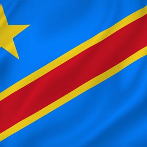 Flag Democratic Republic of the Congo| Custom Made Personalized Flag | Individual Design | High-quality materials | Different Sizes |
