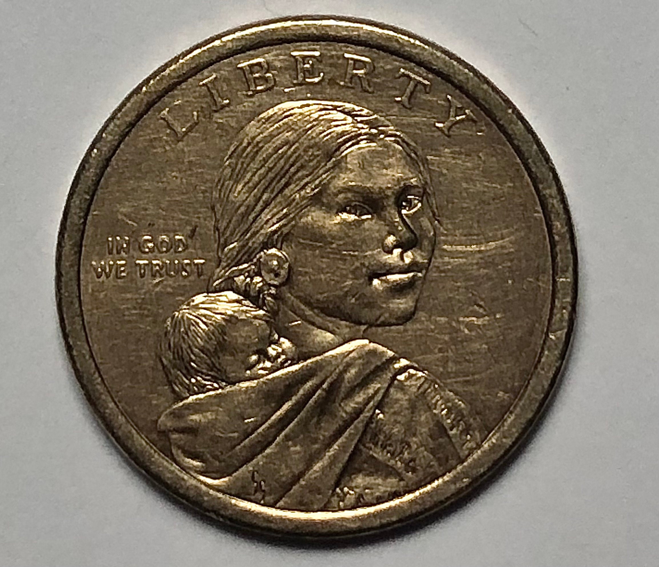 rare no date sacagawea coin with errors