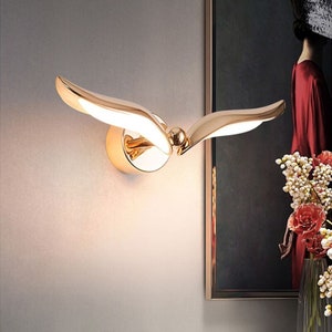 LED wall lamp Seagull model Light sconce light indoor lighting home kitchen bedside bedroom living room Home Décor
