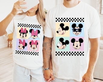 Custom Mickey and Minnie Couples Shirts, Valentine's Day, Disney Couple Tees, Couple Matching Shirts, Magical Love Sublimation