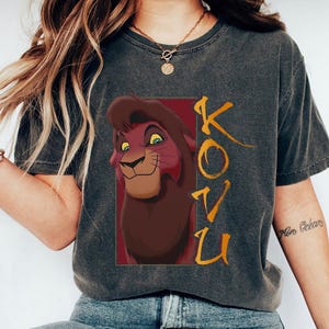 Kovu Shirt, The Lion King T-shirt, Disney Villains Tee, Family Vacation, Disneyland Trip