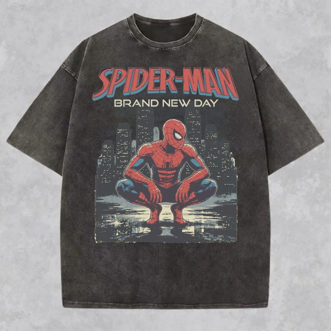 Vintage Spider-man Brand New Day Shirt, Spider Man Comic Cover T