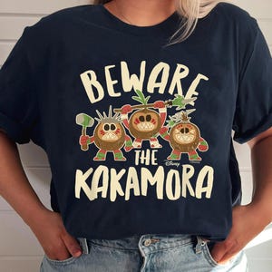 Camiseta "Cuidado con Kakamora", camiseta "Pirata del Coco Kakamora", camiseta de Moana, Animal Kingdom, Disneyworld, viaje a Disneyland imagen 3