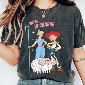 We're in Charge Bo Peep Jessie Shirt, Toy Story T-shirt, Toy Story Girls Tee, Girls Trip