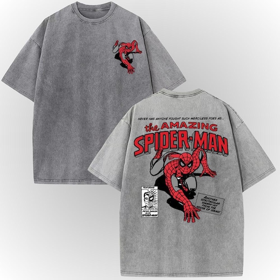 Vintage The Amazing Spider-Man Shirt, MCU Fans Marvel Shirt, Superhero Shirt, Spider Man T-Shirt, Disney Spider Kids Shirt