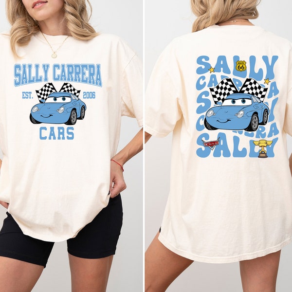 Sally Carrera Shirt, Radiator Spring T-Shirt, Cars Movie, Racer Tee, Piston Cup Shirt, Disney Family Vacation, Disneyland Trip