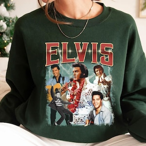 Camiseta vintage de Elvis de los 90, camiseta del Rey del Rock, camiseta de Elvis Presley, regalo de música rock and roll para fans. imagen 3