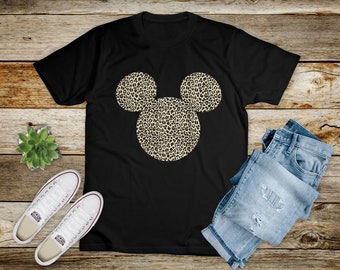 Leopard Disney Shirt - Etsy UK