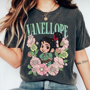 Retro Vanellope Floral Shirt, Wreck-It Ralph Tee, Family Vacation Matching Trip