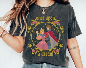 Once Upon A Dream Shirt, Princess Aurora T-shirt, Sleeping Beauty Tee, Disney Family Vacation, Disneyland Trip
