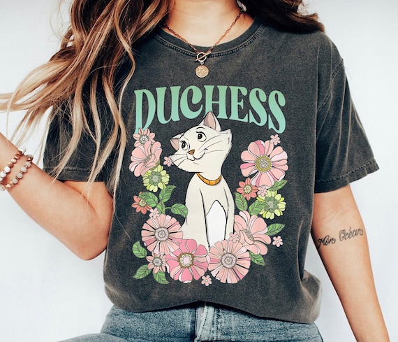 The Aristocats Duchess Floral Retro Shirt, Marie Thomas O'Malley Berlioz Toulouse Shirt, Family Vacation Shirt Great Gift Ideas For Women