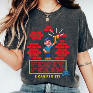 I Can Fix It Felix Shirt, Wreck It Ralph T-shirt, Disney Family Vacation, Disneyland Trip