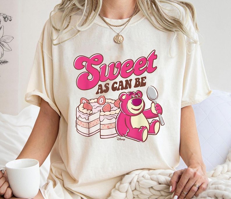 Lotso Shirt, Sweet As Can Be T-Shirt, Toy Story Tee, Disney Family Vacation, Disneyland Trip image 1