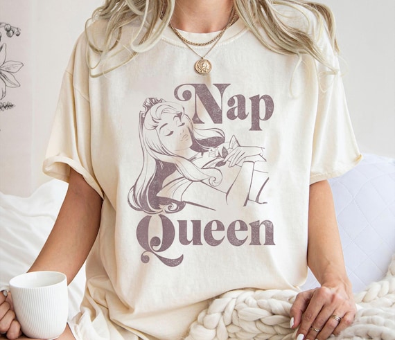 Aurora Shirt, Nap Queen T-shirt, Sleeping Beauty Shirt, Princess Aurora Shirt, Disney Princess, Disneyland Vacation, Disneyworld Trip 2023