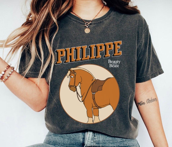 Philippe Horse Shirt, Beauty and the Beast T-shirt, Disney Horse 