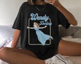 Wendy Darling Peter Pan Vintage Shirt Great Gift Ideas For Men Women