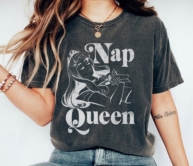 Aurora Shirt, Nap Queen T-shirt, Sleeping Beauty Shirt, Princess Aurora Shirt, Disney Princess, Disneyland Vacation, Disneyworld Trip 2023 画像 2