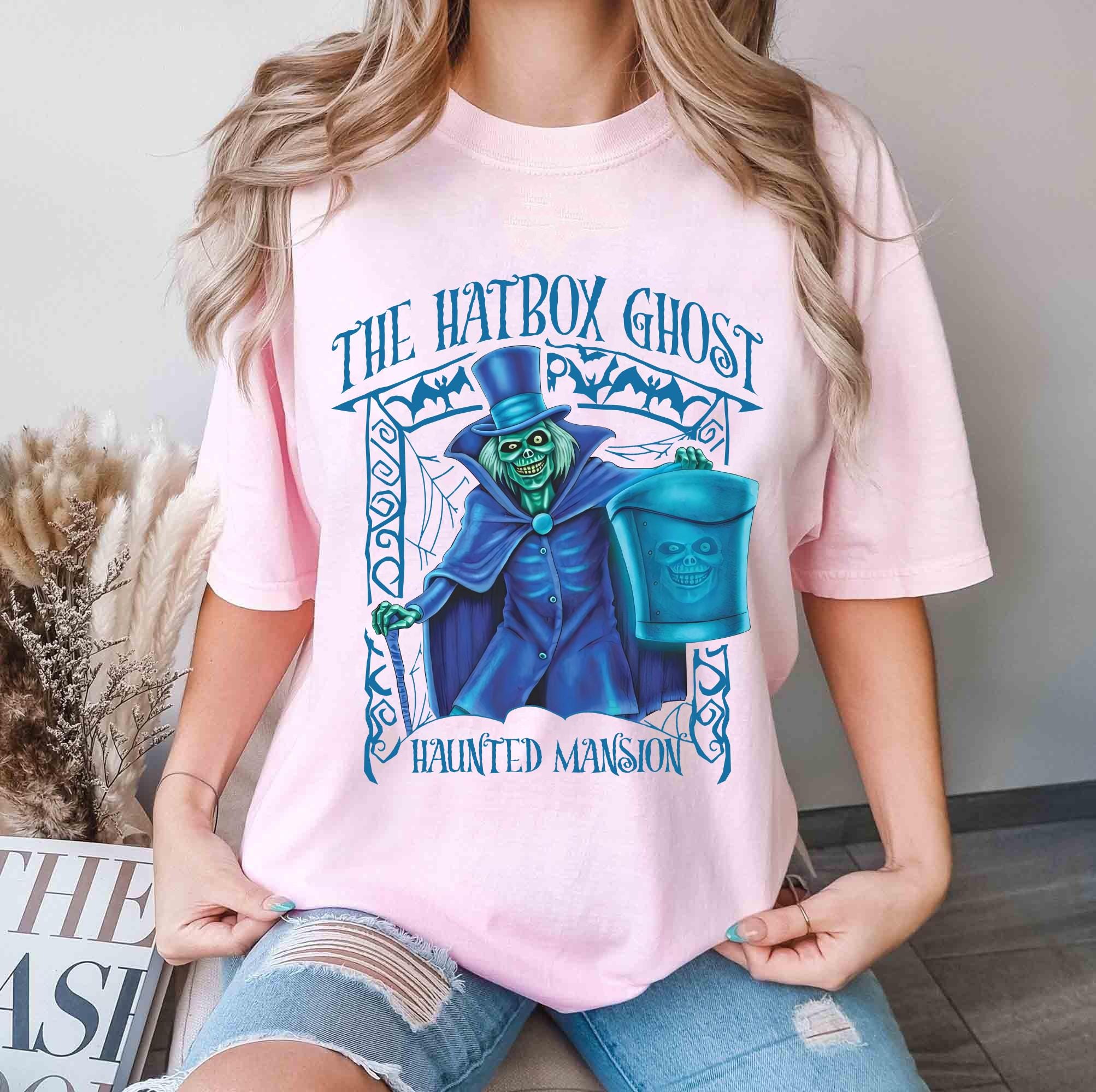 Retro the Haunted Mansion Shirt, the Hatbox Ghost Shirt, Welcome