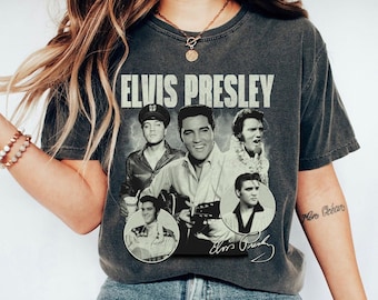 Elvis Shirt, Elvis Presley Gift, Elvis Presley Merch, Gift for Elvis Presley Fan, Elvis Presley Lovers, King Of Music