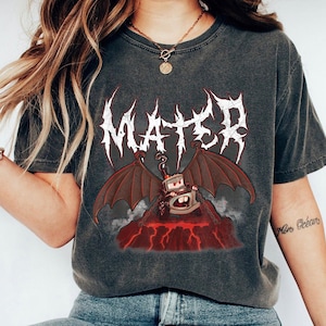 Metal Bat Rocker Mater Shirt, Cars Movie T-shirt, Racer Tee, Family Vacation Matching Trip