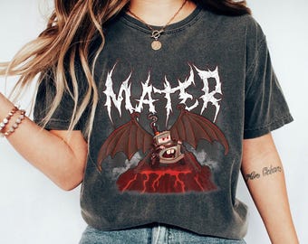 Metal Bat Rocker Mater Shirt, Cars Movie T-shirt, Racer Tee, Disney Family Vacation, Disneyland Trip
