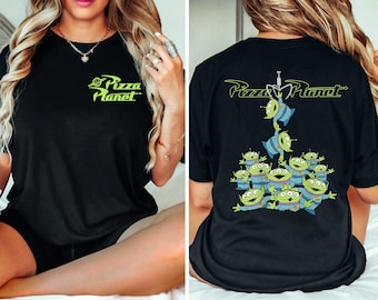 Vintage Pizza Planet Aliens Shirt, Disney Toy Story Shirt, Disney Aliens Shirt, Pizza Planet Shirt, Toy Story Family Shirt
