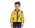 Kids and Youth Baseball Jacket, Girls Group Band Adult Unisex Varsity Baseball Jacket