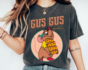GUS GUS Shirt, Cinderella Shirt, Disney Gus Gus Shirt, Disney Princess T-shirt, Disney Family Matching Tee Gift Ideas For Men Women