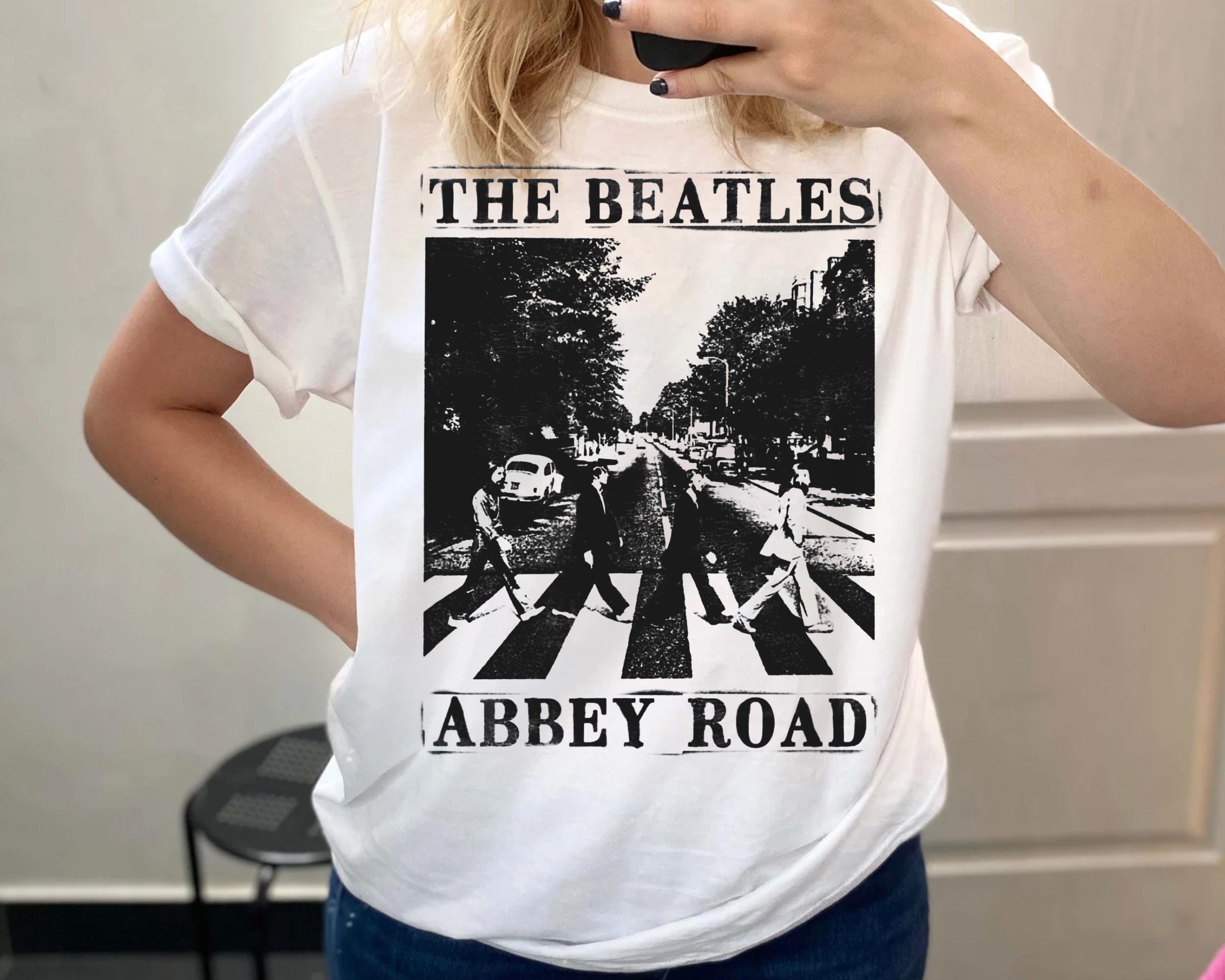 Top Music Family Beatles Friends Tees the Abbey Holiday Shirt Etsy Lover - Gift Fan Funny Tank T-shirts Party Road