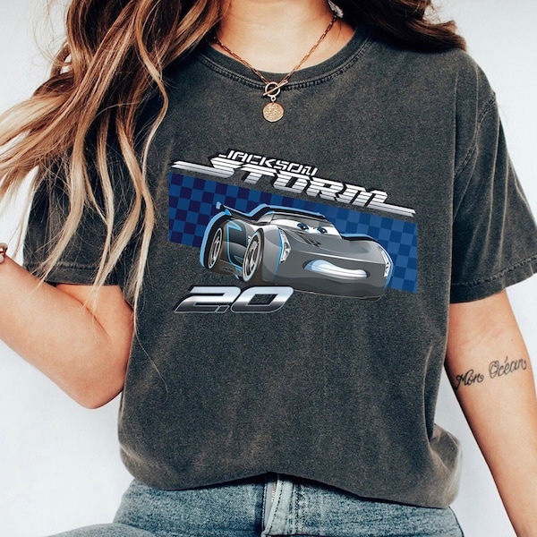 Jackson Storm 2.0 Shirt, Cars Movie T-shirt, Racer Tee, Disney Family Vacation, Disneyland Trip