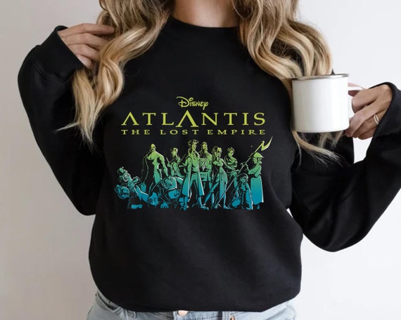 Atlantis the Lost Empire Characters Sweatshirt Disney and - Etsy