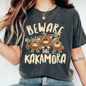 Camiseta "Cuidado con Kakamora", camiseta "Pirata del Coco Kakamora", camiseta de Moana, Animal Kingdom, Disneyworld, viaje a Disneyland imagen 1