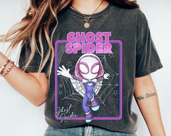 Watercolor Ghost Spider Shirt, Miles Morales Shirt, Spiderman Shirt, Watercolor Marvel Spidey and His Amazing Friends Shirt