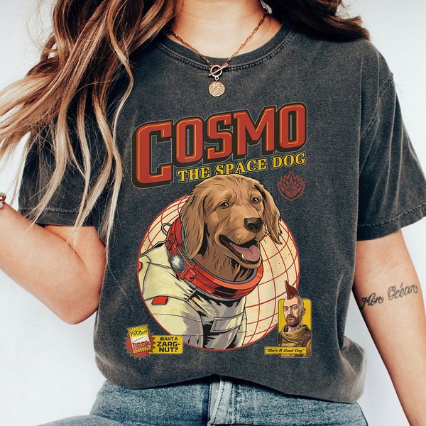 Cosmo the Space Dog Shirt, Guardians of the Galaxy Volume 3 Shirt, Marvel Movie 2023, Family Matching Tee Gift Ideas For Men Women