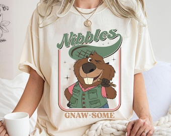 Funny Zootopia 2 Nibbles Shirt, Nibbles Gnaw-Some Shirt, Disneyland Vacation Trip Gift 2026