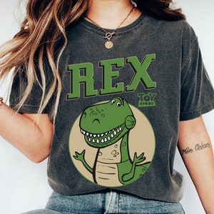 Toy Story REX Shirt, Toy Story Shirt, Rex Dinosaur Shirt, Disney Vacation T-shirt, Disney Family Matching Tee Gift Ideas For Men Women